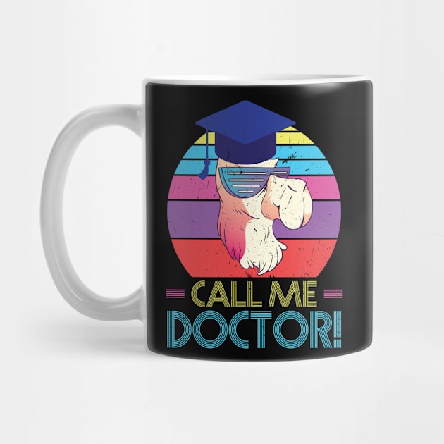 Call Me Doctor Ph.D Study Llama Alpaca Doctor by Peco-Designs